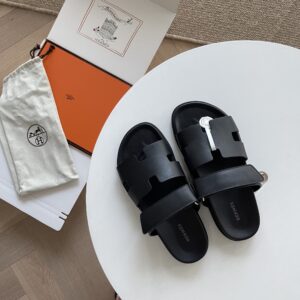 H brand cow leather functional cool sandals