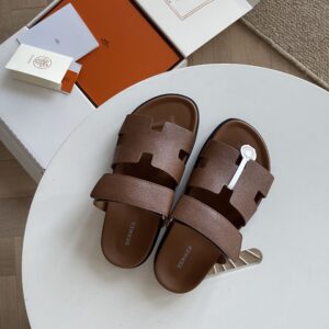 H brand cow leather functional cool sandals