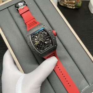 Carbon fiber tourbillon watch