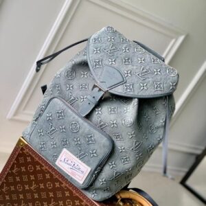 Montsouris shoulder bag with monogram pattern