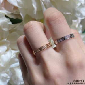 Cartier double star nail ring