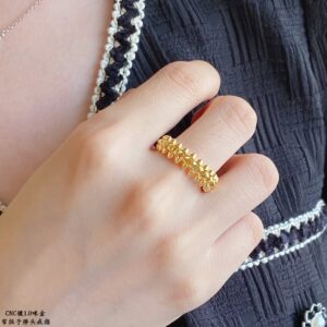 Cartier narrow bullet nail ring