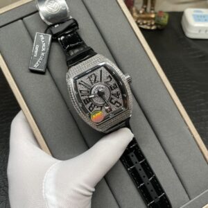V45 Full Diamond Watch Model 2824