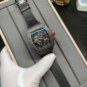 Carbon fiber tourbillon watch
