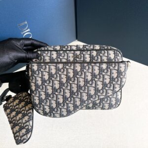 Men's triple saddle bag