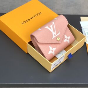 Compact Victorine Money Clip Monogram Empreinte Pink