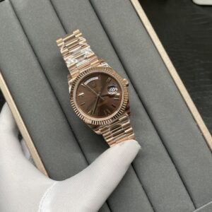 Rolex Datejust Double Date Rose Gold Roman 2836 Movement 40mm