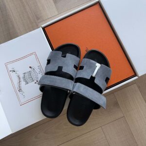 H brand cow leather functional cool sandals