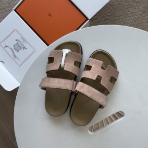 H brand cow leather functional cool sandals