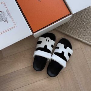 H brand cow leather functional cool sandals