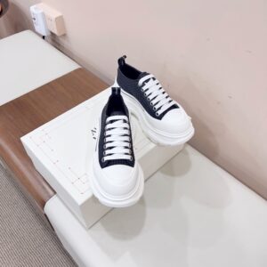 Alexander McQueen technological canvas shoes