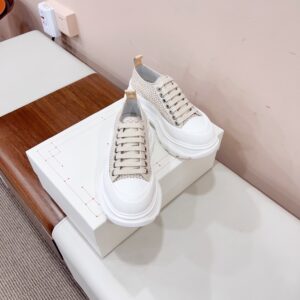 Alexander McQueen technological canvas shoes