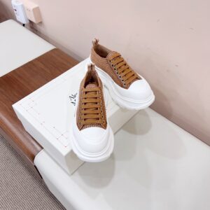 Alexander McQueen technological canvas shoes