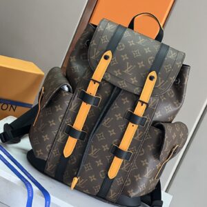 Christopher mini shoulder bag with Monogram Macassar canvas