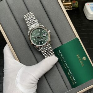 Rolex Datejust 41mm Mint Green 72 Hours