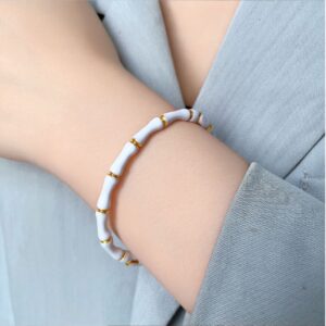 Zipper Bamboo Bracelet