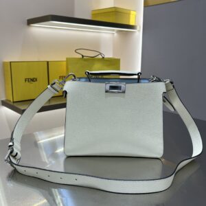 Fendi new men's peekaboo hand bag with sophisticated design