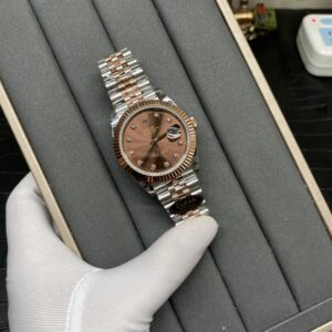 Rolex Datejust 41mm Rose Gold Coffee Dial 3235 Movement