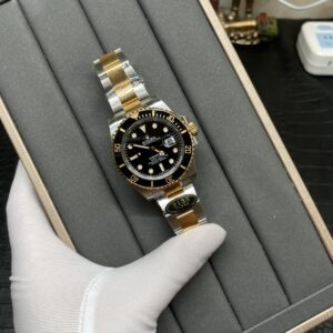 Rolex Submariner Black Dial 3135 Movement 904L Steel 40mm