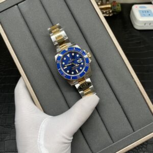 Rolex Submariner Blue Dial 3135 Movement 904L Steel 40mm