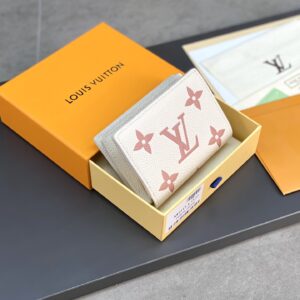 Compact Clea Money Clip Monogram Empreinte White