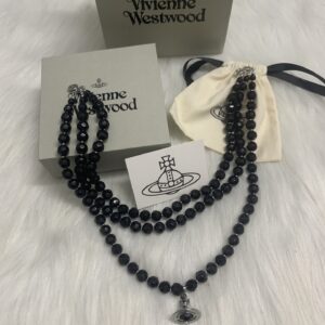Vivienne Westwood three-layer water drop necklace