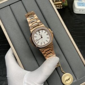 Patek Philippe 5711 white dial white gold