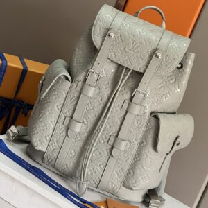 Christopher mini shoulder bag with Monogram Eclipse Reverse canvas