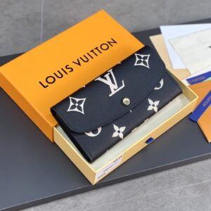 Zippy Wallet Emilie Monogram Empreinte Black