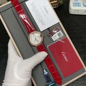 Cartier blue balloon 33mm watch