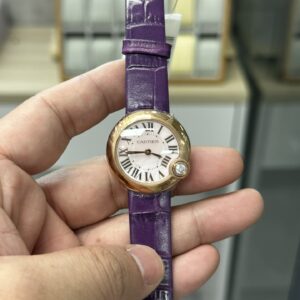 V6告白气球 powder mother-of-pearl 33 Swiss quartz watch