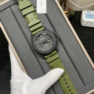 Panerai SUBMERSIBLE series automatic mechanical diving watch PAM961 CARBOTECH carbon fiber case