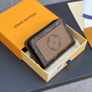 Juliette wallet with Monogram Giant Reverse canvas