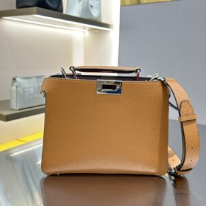 Fendi new men's peekaboo hand bag with sophisticated design