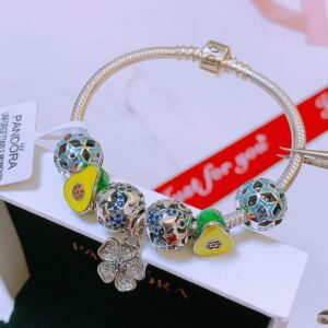 Pandora beaded bracelet