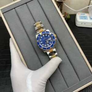 Rolex Submariner Blue Dial 3135 Movement 904L Steel