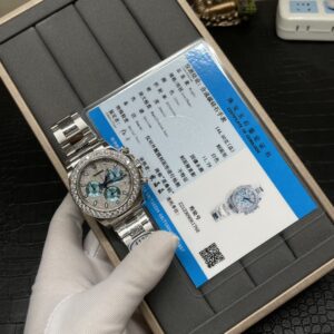 Blue Rolex Day-Date star upgraded