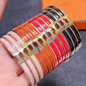 Hermes enamel bracelet small
