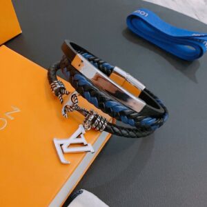 Louis Vuitton cow leather bracelet