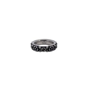 Gucci Flower Ring Double G