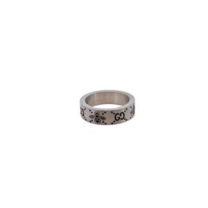 Gucci Three Leaf Clover Honeycomb Ring