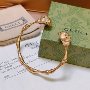 Gucci Anger Forest gold bangle
