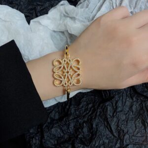 Loewe full diamond bracelet