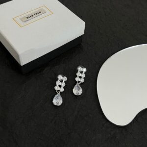Miu Miu zircon summer earring