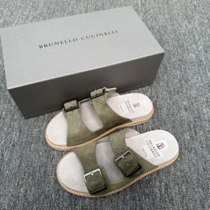 Brunello Cucinelli BC men's casual slide sandals