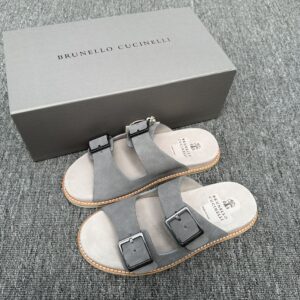 Brunello Cucinelli BC men's casual slide sandals