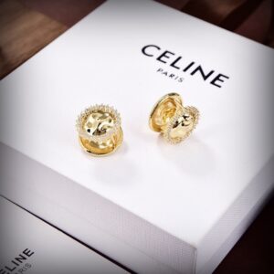 Celine heart-shaped earring