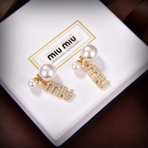 Miu Miu resin earring