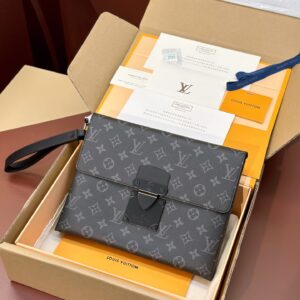 Louis Vuitton Pochette S-Lock old flower handbag