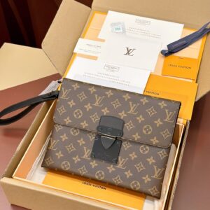 Louis Vuitton Pochette S-Lock old flower handbag